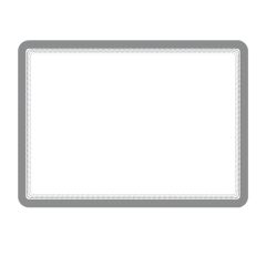 Kapsy magnetické Magneto - A4 / stříbrná / 2 ks