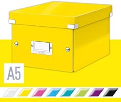 Krabice Click & Store - S malá / žlutá