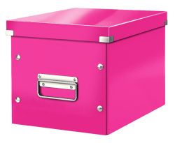 Leitz  Krabice Click & Store - M střední / růžová