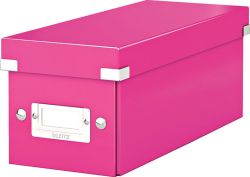 Leitz  Krabice Leitz Click & Store - na CD / růžová
