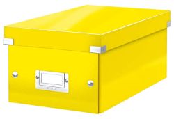 Leitz  Krabice Leitz Click & Store - na DVD / žlutá