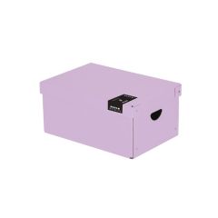 Pastelini  Krabice úložná lamino PASTELINI - fialová / 35,5 x 24 x 16 cm