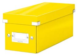 Leitz  Krabice Leitz Click & Store - na CD / žlutá