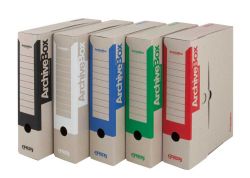 Archivní box Emba A4 hřbet 7,5 cm /  černá