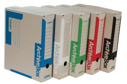 Archivní box Emba A4 hřbet 7,5 cm /  zelená