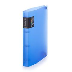 Karton P+P  Desky A4 kroužkové Opaline - 4 - kroužek / modrá