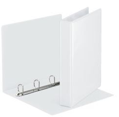 Pořadač Esselte A4 kroužkový prezentační 4 - kroužek 5,1 cm / bílá