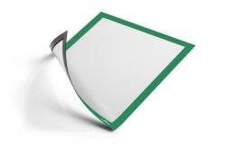 Kapsy Duraframe Magnetic A4  - zelená/ 5 ks
