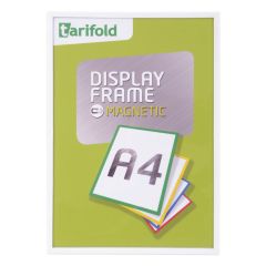 Kapsy magnetické Display Frame - A4 / bílá