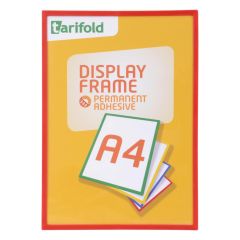 Tarifold  Kapsy magnetické Display Frame - A4 / červená