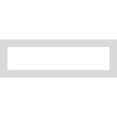 Magnetický informační rámeček LEAN A5/A4 - 230 x 75 mm / šedá / 10 ks