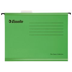 ESSELTE  Závěsné desky Esselte Classic Collection - zelená