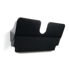 Držák na prospekty DURABLE magnetický - A4 černý / na šířku