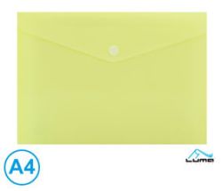 Luma  Spisové desky s drukem LUMA - A4 / pastelová žlutá
