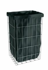 Koš na použité papírové ručníky - nerez / 47 litrů