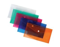 Karton P+P  Spisové desky s drukem - DL / oranžová