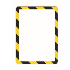 Kapsy Magneto bezpečnostní - A4 / žluto-černá/ 2 ks / samolepicí