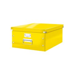 Krabice Leitz Click & Store - L velká / žlutá