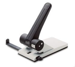 Kancelářský děrovač Novus B 265 / šedá - 65 listů