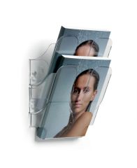 Držáky na prospekty Flexiplus - 2 / A5 / čirý / na výšku