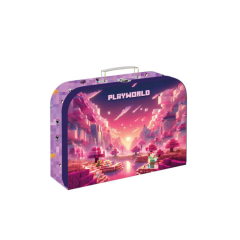 Karton P+P  Školní kufřík - Playworld girl