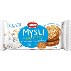 Emco  EMCO ovesné sušenky - kokosové / 60 g