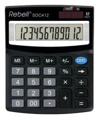 Rebell  Kalkulačka Rebell SDC412 displej 12 míst