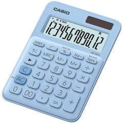 Casio  Kalkulačka Casio MS 20 UC - displej 12 míst sv.modrá