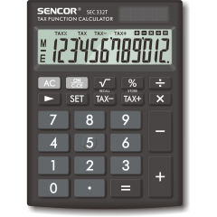 Sencor  Kalkulačka Sencor SEC 332T displej 12 míst