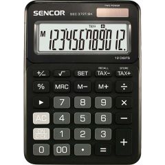 Sencor  Kalkulačka Sencor SEC 372T - displej 12 míst černá