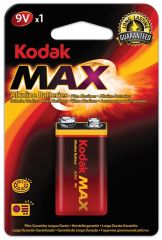 Baterie Kodak alkalické - baterie 9V / 1 ks