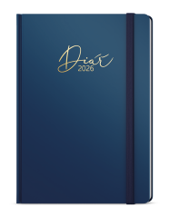 Diář LUXI - A5 / denní / modrá