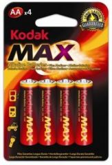 Baterie Kodak alkalické - baterie tužková AA 1,5 V / 4 ks