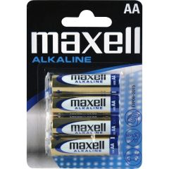 MAXELL  Baterie Maxell AA Alkaline / 4ks