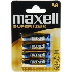 MAXELL  Baterie Maxell AA Super Alkaline / 4ks