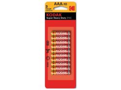 KODAK  Baterie Kodak mikrotužkové AAA - 10ks