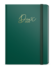 Diář LUXI - A5 / týdenní / zelená