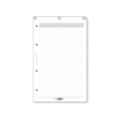 ADK  Náhradní vložky do diářů ADK - A5/ poznámkové listy / 50 listů