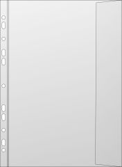 Závěsný obal Copy s kapsou - B4 matný / 110 my / 50 ks