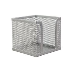 Drátěný špalíček prázdný - stříbrný