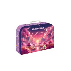 Karton P+P  Školní kufřík - Playworld girl