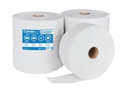 Papír toaletní PrimaSoft Jumbo bílý - průměr 280 mm
