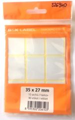 SK Label  Samolepicí etikety v sáčku - 35 x 27 mm / 90 etiket
