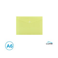 Luma  Spisové desky s drukem LUMA - A6 / pastelová žlutá