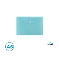 Spisové desky s drukem LUMA - A6 / pastelová modrá