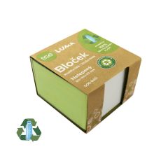 Záznamní kostka ECO Luma - 8 x 8 x 5 cm / nelepené