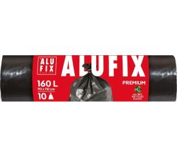 Alufix  Pytle na odpad Alufix Profesional - 90x110cm / 160l / 45my / 10ks / černá