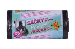 Vipor  Pytle do koše Vipor Top - 60x70cm / 60l / 10my / 50ks / černá / extra pevné