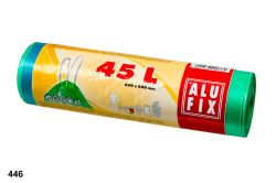 Alufix  Alufix pytle do koše stahovací 60x60cm / 45l / 20ks / zelené