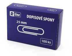 Dopisní spony Economy - 25 mm / 100 ks